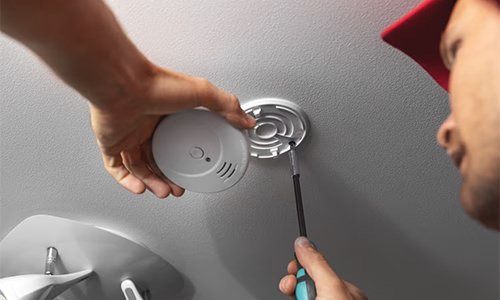 Fixing a carbon monoxide detector